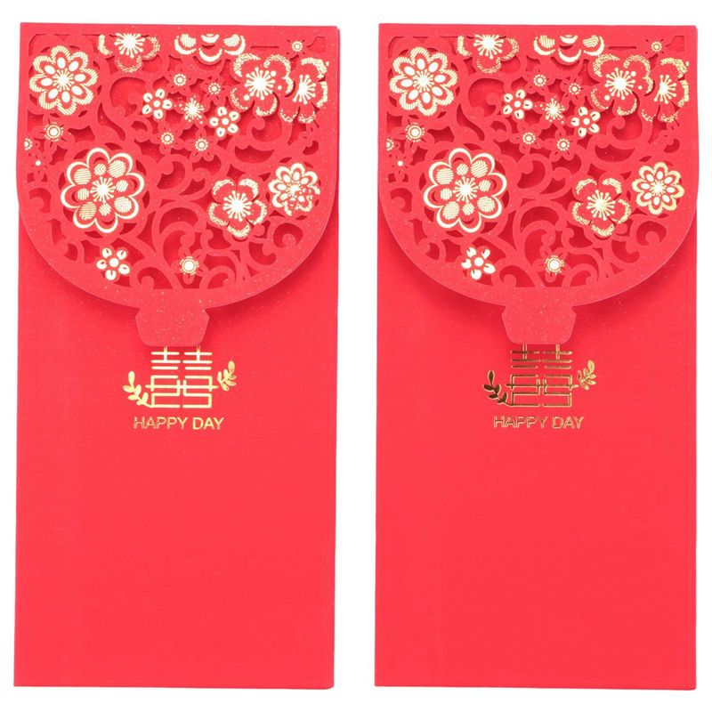 ABZC-60PCS Chinese Red Envelop - Wedding Envelopes recension och pris