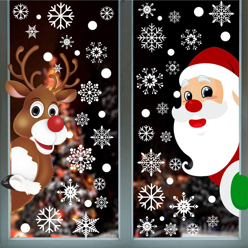 Christmas Window Clings Sticke - Wedding/Event Supply Store recension och pris
